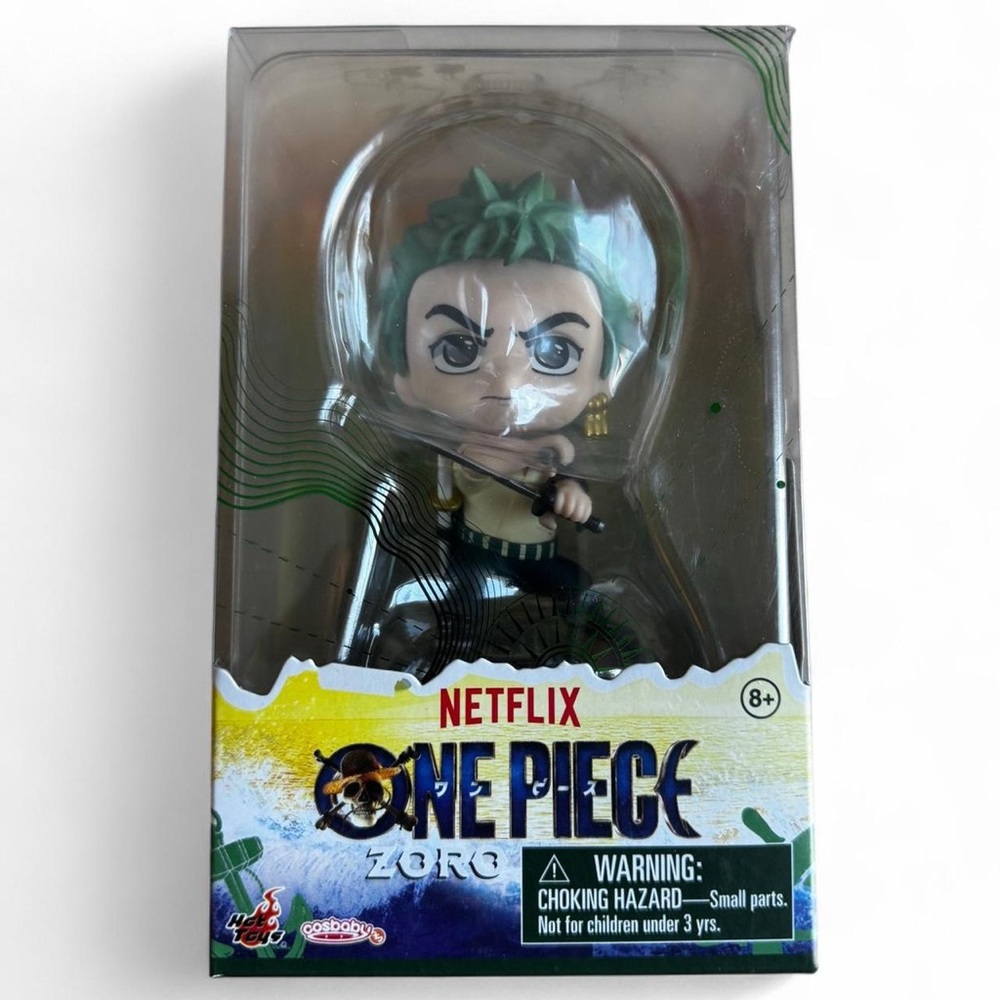 New Cosbaby ONE PIECE Netflix 
Zoro Hot Toys Small Figure